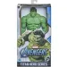 imagen de Marvel Vengadores: Titan Hero Series Deluxe Hulk figura de acción de 30cm - Hasbro 1