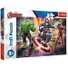 imagen de Marvel Vengadores Trio 24 piezas Maxi puzzle - Trefl 1