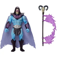 imagen de Masters of the Universe: Los defensores del universo Skeletor figura de acción con cara de calavera con accesorios - Mattel 4