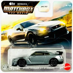 Matchbox A Film: 2020 Nissan GT-R Nismo coche pequeño 1/64 - Mattel