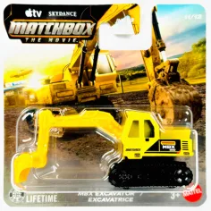 Matchbox A Film: Excavadora cochecito 1/64 - Mattel