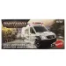 Matchbox A Película: 2024 Mercedes-Benz Sprinter Ambulancia en caja de cartón cochecito 1/64 – Mattel