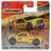 Matchbox: Camión Contratista Ford F-150 2015 coche pequeño amarillo 1/64 - Mattel