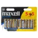 Maxell: Pilas alcalinas AA 1.5V LR6 5+5 unidades en blíster