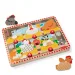 imagen de Melissa&Doug Push to Pop Puzzle – Puzzle de madera de gallinas felices - Spin Master 5