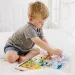 imagen de Melissa&Doug: Tabla de actividades de madera con cerraduras y pestillos - Spin Master 3