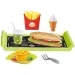 imagen de Menú de bar de sándwich gourmet con bandeja 2