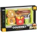 imagen de Menú gourmet de comida rápida con bandeja 1