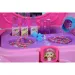 imagen de Mesa de belleza portátil con asiento, joyas y accesorios de belleza 3