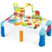 imagen de Mesa de juego educativa con elementos de construcción en maletín de 213 piezas 1