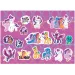 imagen de Mi pequeño pony cuaderno creativo para colorear con pegatinas y plantilla en varias versiones 3