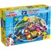 imagen de Mickey Mouse 2 en 1 maxi rompecabezas y libro para colorear 70x50cm - Lisciani 1