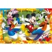 imagen de Mickey Mouse 2 en 1 puzzle de 250 piezas y libro para colorear 50x35cm - Lisciani 2