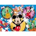imagen de Mickey Mouse y sus amigos 2 en 1 24 piezas Eco mini puzzle y colorear 35x25cm - Lisciani 2
