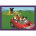 imagen de Mickey y sus amigos rompecabezas Supercolor 4 en 1 - Clementoni 2