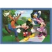 imagen de Mickey y sus amigos rompecabezas Supercolor 4 en 1 - Clementoni 3