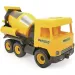 Middle Truck: Camión mezclador de cemento 43cm amarillo - Wader