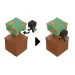 imagen de Minecraft Reveal minifigura en almacenamiento - Azalea - Mattel 2