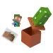 imagen de Minecraft Reveal minifigura en almacenamiento - Cactus - Mattel 1
