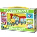 Mini cubo de cuentos con vehículos divertidos 6 piezas - D-toys