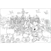 imagen de Minnie Mouse 2 en 1 maxi puzzle y colorear 150 piezas 70x50cm - Lisciani 2
