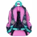 imagen de MLF Kitty Party mochila escolar con estampado de gato de 4 compartimentos, mochila BPL58 40x29x19 cm 2
