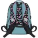 imagen de Mochila escolar de 4 compartimentos con estampado de Disney Stitch, mochila azul con pompón BPL58 40x29x19 cm 2