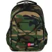 imagen de Mochila escolar de dos compartimentos con estampado de camuflaje St.Right Moro 1