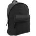 Mochila escolar Omega de dos compartimentos en color negro 32x42x16cm