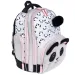 Mochila escolar premium de panda de dos compartimentos, mochila 37x20x31cm