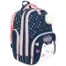 Mochila escolar premium Kitty de dos compartimentos, mochila 37x20x31cm
