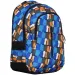Mochila escolar Street Glide de color azul, mochila 31x16x45 cm