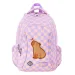 imagen de Mochila escolar St.Right Chill Capybara, mochila BP26 39x27x17cm 1