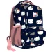 Mochila escolar St.Right Cute Kitties con gatos, mochila BP71