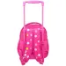 imagen de Mochila rodante rosa de Minnie Mouse 27x10x31cm 2