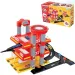 Mochtoys: casa de estacionamiento de 3 niveles con cochecito 59x57x46cm