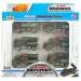 imagen de Modelo de coche: Set de 6 coches pequeños militares 3