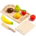 imagen de Molto: Juego de frutas de madera con bandeja de 9 piezas 3