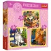 Momentos felices de gatos 3 en 1 rompecabezas de 50, 36 y 20 piezas - Trefl