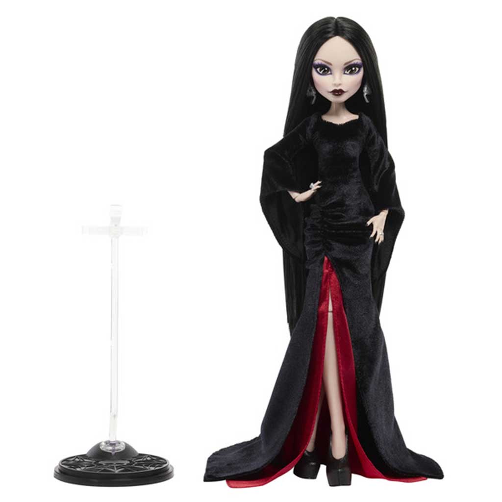 imagen de Monster High: Muñeca Morticia Adams de miércoles 28cm - Mattel 2