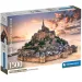 imagen de Mont Saint-Michel al atardecer rompecabezas compacto de 1500 piezas - Clementoni 1