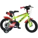 MTB Esfera verde claro bicicleta infantil tamaño 12 - bicicleta Dino Bikes