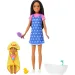 imagen de Muñeca Barbie con vestido de corazones - Mattel 3