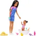 imagen de Muñeca Barbie con vestido de corazones - Mattel 4
