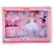 Muñeca de moda con vestido de baile y accesorios 28cm