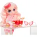 imagen de Muñeca de moda Rainbow Crystal Bella con accesorios para hacer tú mismo 4
