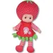 imagen de Muñeca de trapo con disfraz de manzana o fresa de 36 cm 1 unidad 2