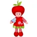 imagen de Muñeca de trapo con disfraz de manzana o fresa de 36 cm 1 unidad 1