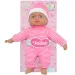 Muñeca Jelley en vestido a rayas de 25cm