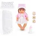 imagen de Muñeca que orina con sonido y almohada 30cm 2